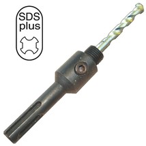 Hole Saw Arbor SDS Plus for Hole Saws upto inc 1 1/8&quot; TCT Pilot Drill for Brick - £7.73 GBP