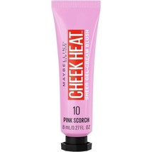 Maybelline Cheek Heat Gel-Cream Blush Makeup, Oil-Free, Pink Scorch, 1 Count - £6.21 GBP