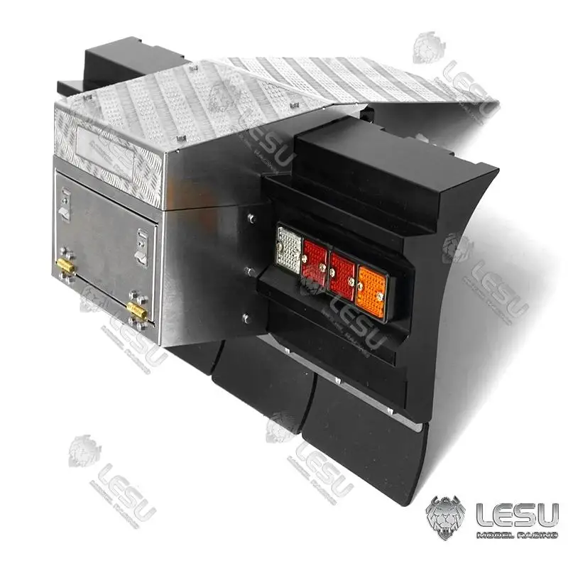 LESU 1/14 Truck Model Toy Tail Beam Tail Light Tool Box Set S 1278 FH16 - $3,207.42 MXN