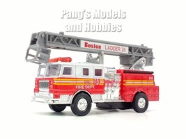 5 inch Boston Fire Department BFD Ladder Truck #26 1/120 Scale Diecast M... - $22.81 CAD