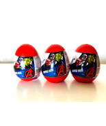 MARVEL The Avengers SET of 3 plastic Surprise egg FREE SHIP - £11.82 GBP