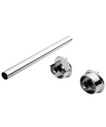 TAG Hardware 1 5/16&quot; Diameter Round Wardrobe Tube Closet Rod with End Su... - $37.04 CAD+