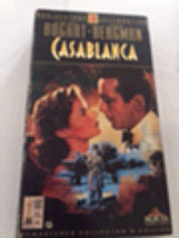 Casablanca 50th Anniversary Collectors Edition VHS Movie Beautiful Condition - £13.46 GBP