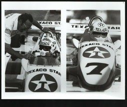 Tom Sneva #7 Texaco Star Indy Car 8 x 10 B&amp;W Photo 1982- Cart PPG Indy Car Wo... - £23.26 GBP