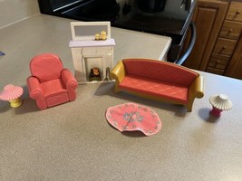 FP Loving Family Dollhouse Furniture Living Room Chair fire little tikes... - $29.65