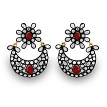 Red CZ Stone designer Earrings - £23.59 GBP