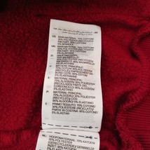 Adidas TROY Men's Red Cotton Blend Drawstring Hoodie Sweatshirt Size Small image 7