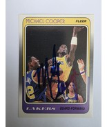 1988-89 Fleer - Michael Cooper #65 Autograph Signature Card - $20.51 CAD