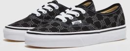 Vans Authentic Women’s Size 9 Black Monogram Logo Shoes - $47.49