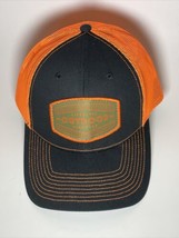 Lifestyle Outdoor Headwear Hat Black/Safety Orange Baseball Cap Adjustable - $10.88