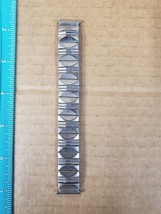 GLEN USA Stainless stretch Band 1970s Vintage Watch Band W109 - $43.85