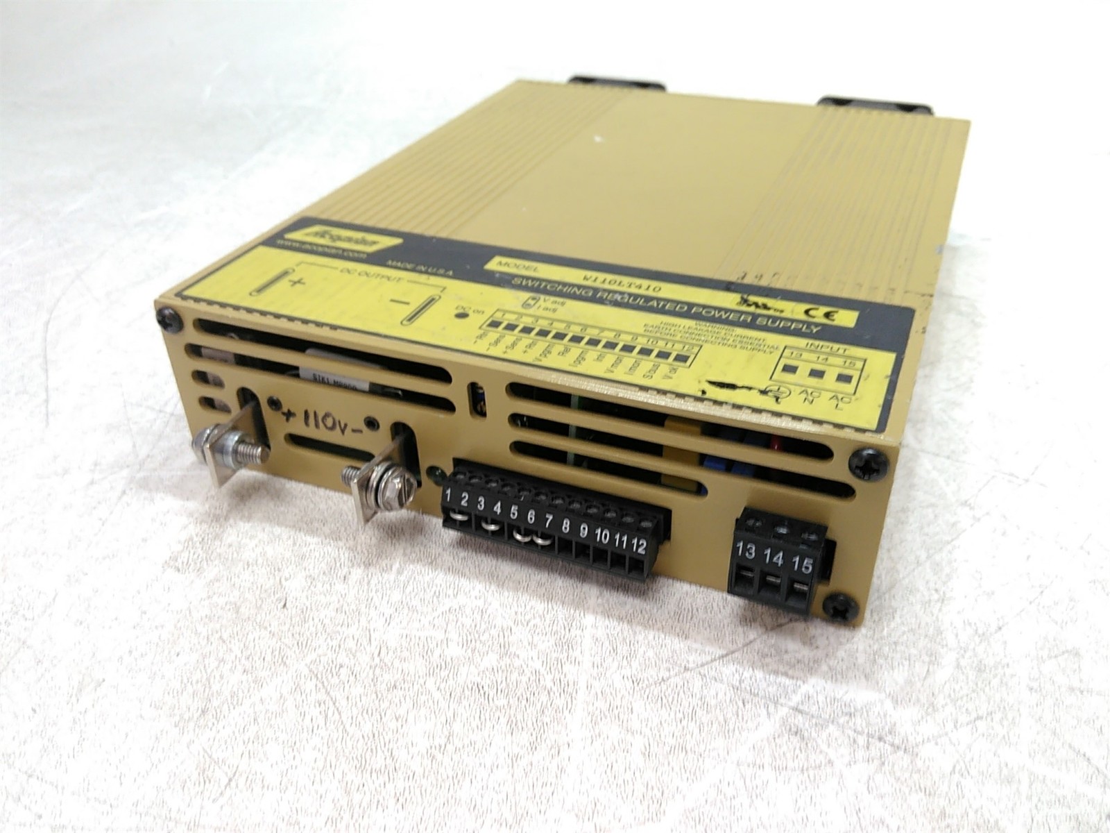 Acopian W110LT410 Switching Regulated Power Supply Defective AS-IS for R... - $53.15