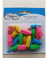 20 Pieces Pencil Top Erasers NEW - $7.99