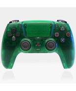 PS2 Emerald Killscreen Clear Green Retro PS5 Sony DualSense Controller C... - $159.00+