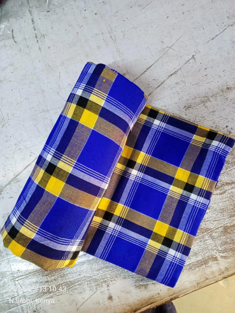 Authentic Maasai Shuka Blanket – African Cultural Wrap | Free DHL Expres... - $1,209.61 MXN