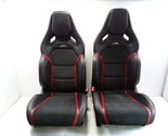 2015 Mercedes X156 GLA45 seats set, front left and right, black/red w/su... - $3,728.34