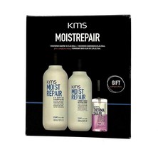 kms Moistrepair Holiday Gift Set(Shampoo/Conditioner/Blow Dry Mist) - £35.44 GBP