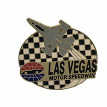 USAF Las Vegas Motor Speedway Nevada NASCAR Race Track Racing Enamel Hat Pin - £4.71 GBP