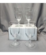 Vintage Libbey Rock Sharpe 3002-1 Wine Water Goblets Iced Tea Glasses Se... - £27.18 GBP