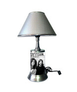 Led Zeppelin desk lamp with chrome finish shade - $43.99