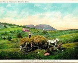 Vtg Cartolina 1920s Modellino Scene - Bianco Montagne Nuovo Hampshire Nh... - £8.20 GBP