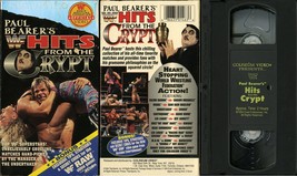 Wwf Paul Bearer&#39;s Hits From The Crypt Vhs Undertaker Coliseum Video Tested - £23.55 GBP