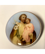 Saint Joseph Rosary Tin, Case,  New - £3.11 GBP