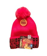 Heat trendz heat zone thermal hat pompom red/black one size - £6.31 GBP