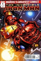 Invincible Iron Man #1 (Marvel&#39;s Greatest Comics Edition) - Apr 2010 Vf 8.0 - £1.57 GBP