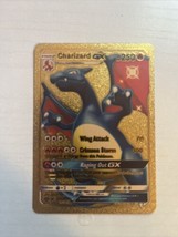 Pokemon Charizard GX 250HP Gold Foil Fan Art Card SV49 / SV94 - £6.71 GBP