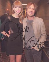 Signed Taylor Swift &amp; Keith Urban Photo With Coa Autographed - £97.62 GBP