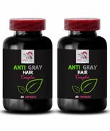 Brilliant Texture - GRAY HAIR COMPLEX - Biotin Glow 2 Bottles 120 Capsules - $543.41 MXN