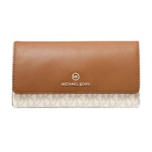 Michael Kors Michael Kors Jet Set Charm Large Trifold Wallet Vanilla/Aco... - $117.53 CAD