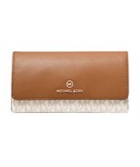 Michael Kors Michael Kors Jet Set Charm Large Trifold Wallet Vanilla/Aco... - $116.25 CAD
