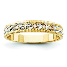 14K Gold AA Quality Trio Ladies Wedding Wedding Band Ring Jewelry Size  - £318.83 GBP