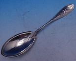 Japanese Whiting Sterling Silver Berry Spoon Britecut Pointed Narrow Bow... - $286.11