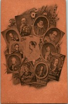 Vtg Postcard 1900s UDB Netherlands Dutch Royalty and Government Officials UNP - £17.04 GBP