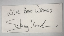 Stacy Keach Signed Autographed Vintage 2.5x5 Signature - $15.00