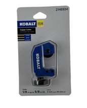 Kobalt 1/8&quot; to 5/8&quot; OD Copper Tube Cutter Alloy Steel Blade New Factory ... - £6.44 GBP
