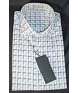 Vardama Men&#39;s Morton St Tailored-Fit Dress Shirt 16.5 Large Stain Resist... - $23.76