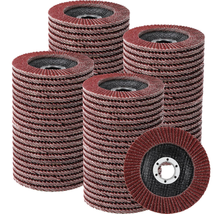 80 Pack Flap Discs 4 1/2 Inch for Angle Grinder 4.5 X 7/8 Inch Aluminum ... - £56.79 GBP