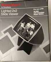 Viewmaster Pana-Vue 1 Lighted 2x2 Slide Viewer W/Box No Power Supply - $14.99