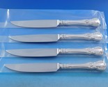 Old Master by Towle Sterling Silver Steak Knife Set 4pc HHWS Custom Made... - $286.11