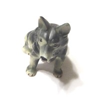  Vintage German Shepard Dog Figurine Bone China - $14.99