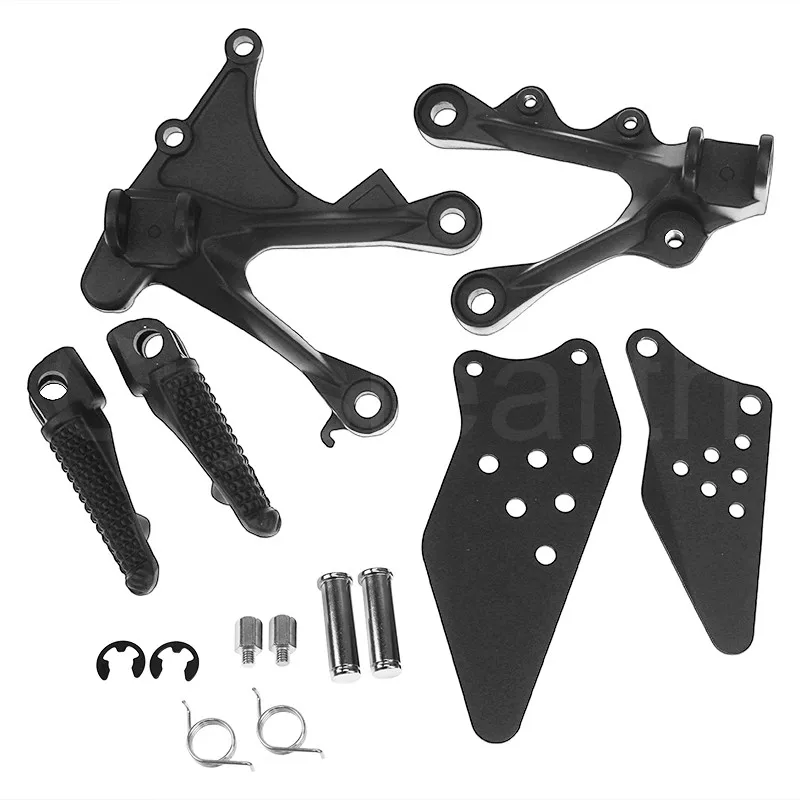 Motorcycle Front Footrests Foot Rest Pegs Pedal Set For Kawasaki Ninja ZX6R ZX - $53.60+