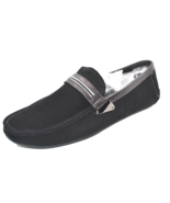 Basconi Men&#39;s Black Suede Driving Moccasins Net Design Shoes Size US 12 ... - £123.86 GBP