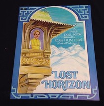 1973 Original Vintage Lost Horizons Musical Production Paper Doll Book Uncut - £21.89 GBP