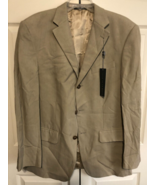 Oscar De La Renta 40 R Men&#39;s 100% Silk Sport Jacket NEW - $81.24 CAD