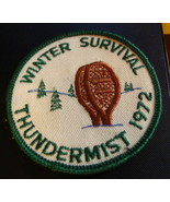 Thundermist Winter Survival 1972 BSA Patch - $3.83