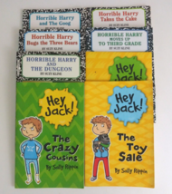 Lot Of 8 Children&#39;s Scholastic Paperback Chapter Books Horrible Harry &amp; Hey Jack - £12.19 GBP